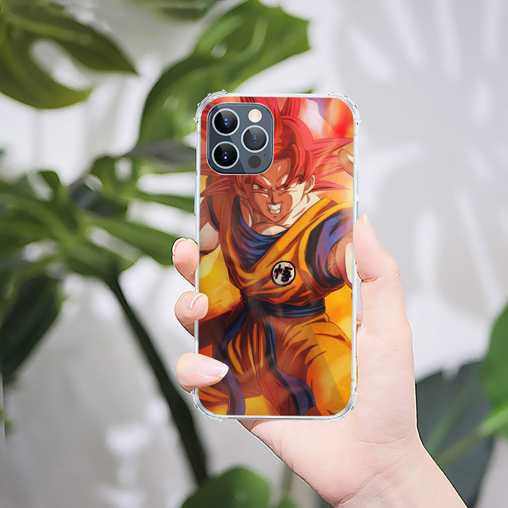 （画像用） ドラゴンボール DRAGON BALL 【iPhone 12シリーズ対応】透明スマホケース（クリアソフトケース）